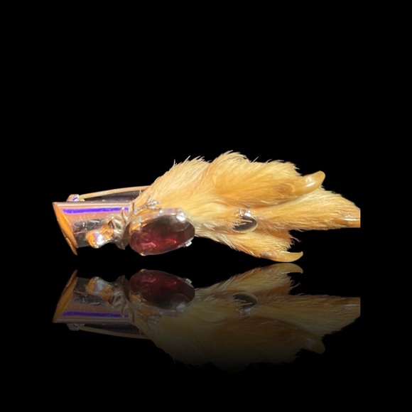 1960’s Vintage Scottish Kilt Pin Glass Caringhorm-Ward Brothers. 2.75” - Picture 16 of 16